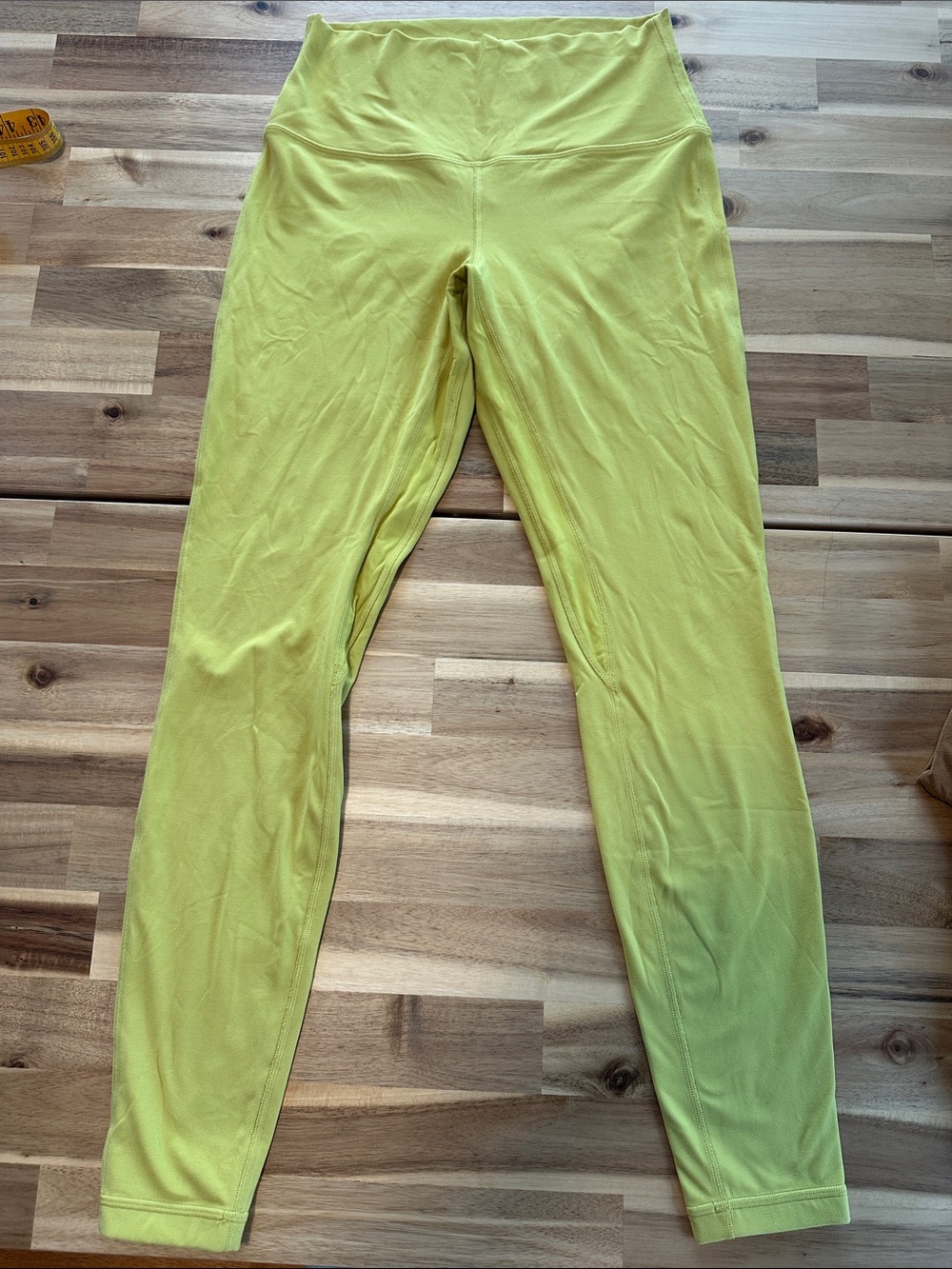 lululemon athletica High-Waist Yellow Leggings